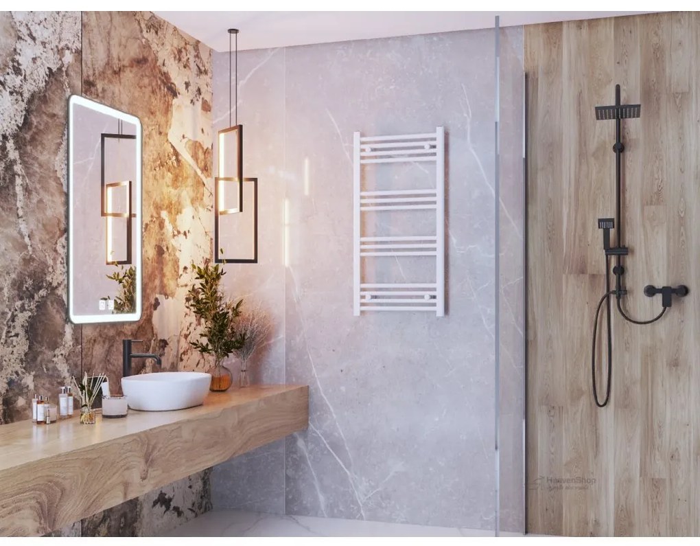 Gamma Erga Basic, vykurovacie teleso 700x500 mm, 273 W, biela, ERG-LAV-BASIC-7050-WH