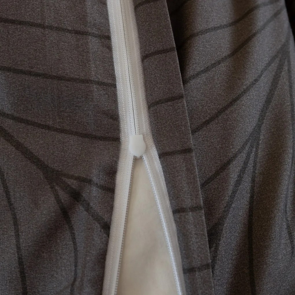 Obliečky z mikrovlákna ORBITA tmavo sivé Rozmer obliečky: 2 ks 70 x 80 cm | 160 x 200 cm