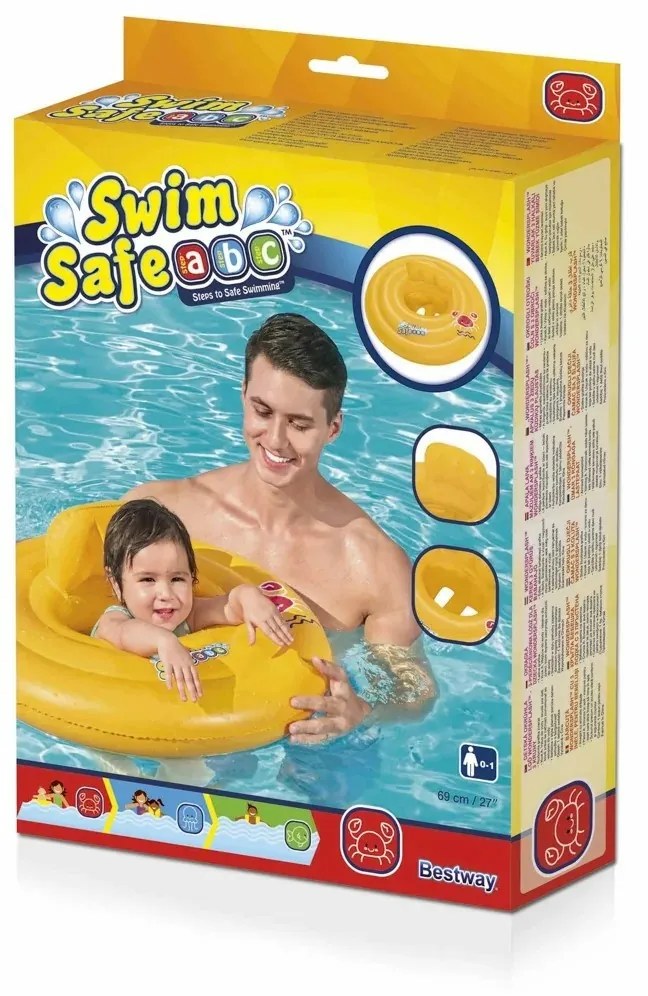 BESTWAY 32096 Nafukovací kruh detský 69 cm, 3527