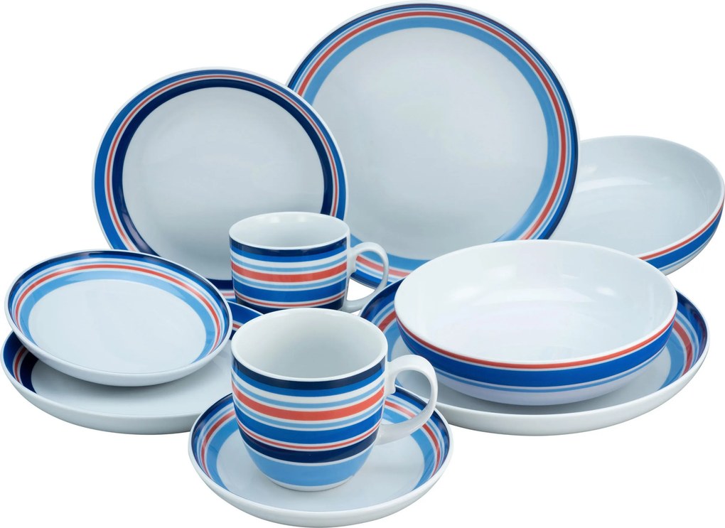 XXXLutz KOMBINOVANÝ SERVIS ALLROUND COAST LINE 10-dielne Creatable - Online Only bytové doplnky - 007768094001