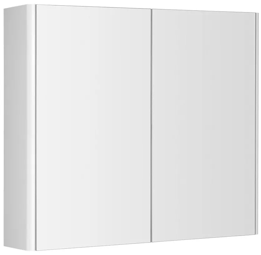 Aqualine Aqualine, DENEB galérka 80x70x18cm, biela mat, DN080