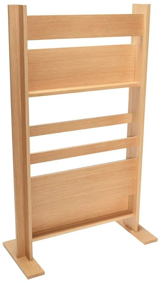 Paraván v dekore duba v prírodnej farbe Forma – Hübsch