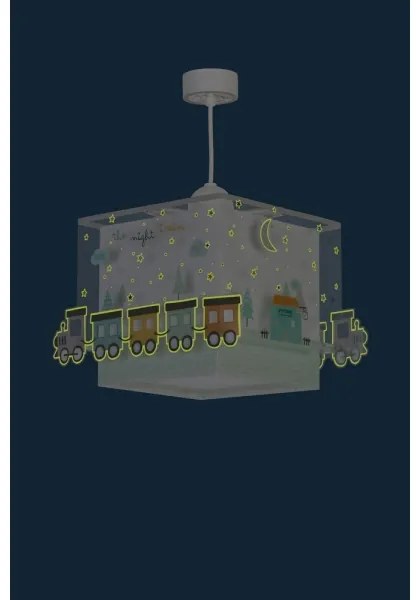 Dalber D-63532 - Detský luster TRAIN 1xE27/60W/230V