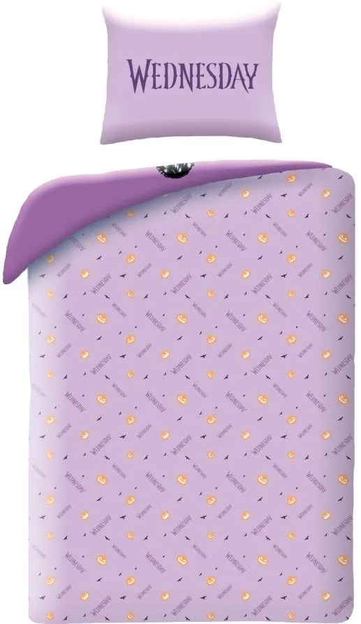 Bavlnené posteľné obliečky Wednesday - motív Little Tormenta - 100% bavlna - 70 x 90 cm + 140 x 200 cm