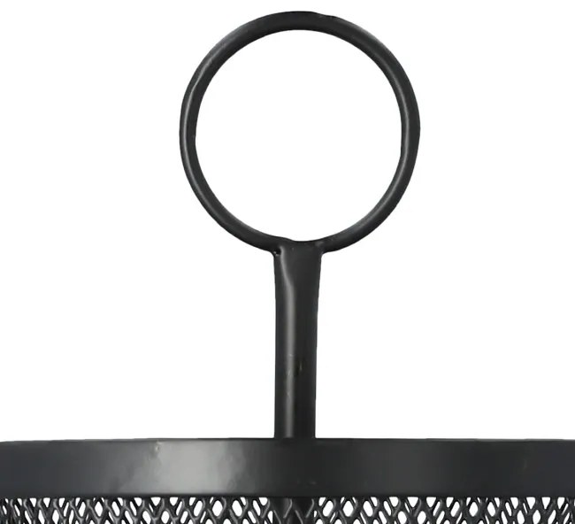 Košík GRIDIO trojposchodový čierny SS22 814445