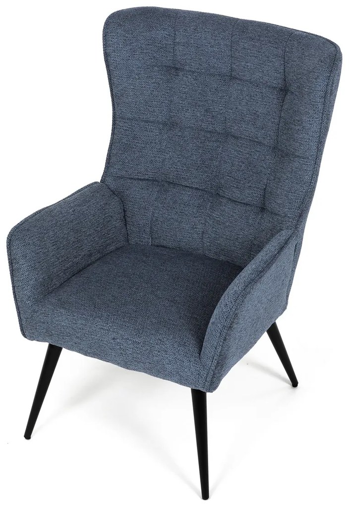 Relaxačné kreslo 315 BLUE2, tmavomodré