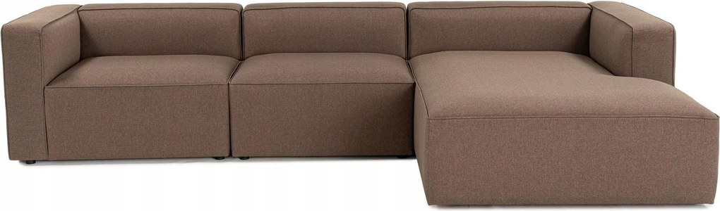 Rohová sedačka Morelotta (p) (hnedá)