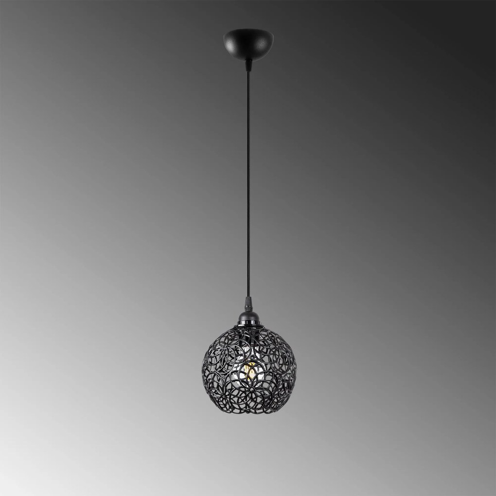 Závěsný lustr Hay černý