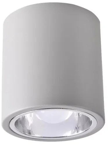 Bodové svietidlo JUPITER 1xE27/20W/230V pr. 13 cm šedá