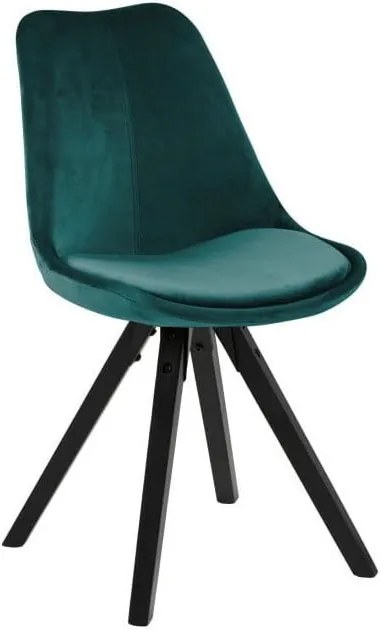 Zelená jedálenská stolička Actona Dima
