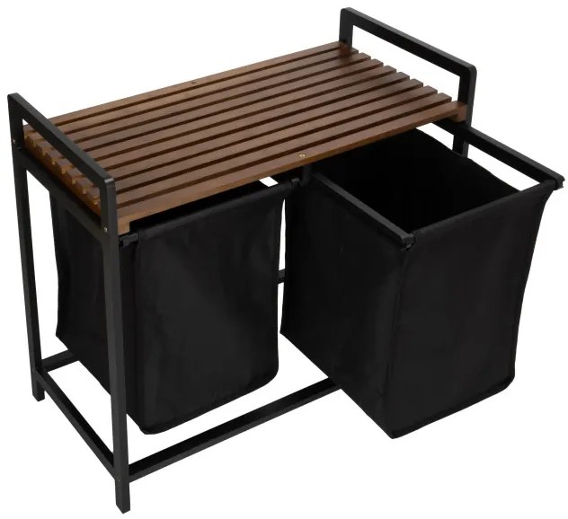 Kôš na bielizeň HANOI čierny