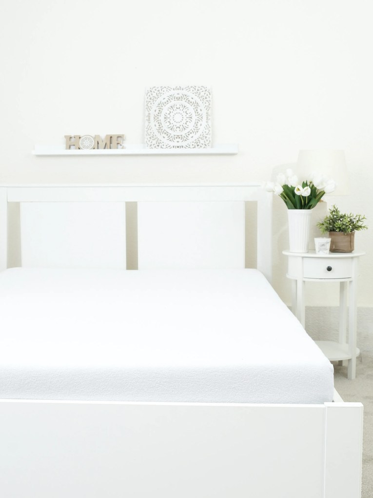 Froté plachta 220 × 200 cm - biela