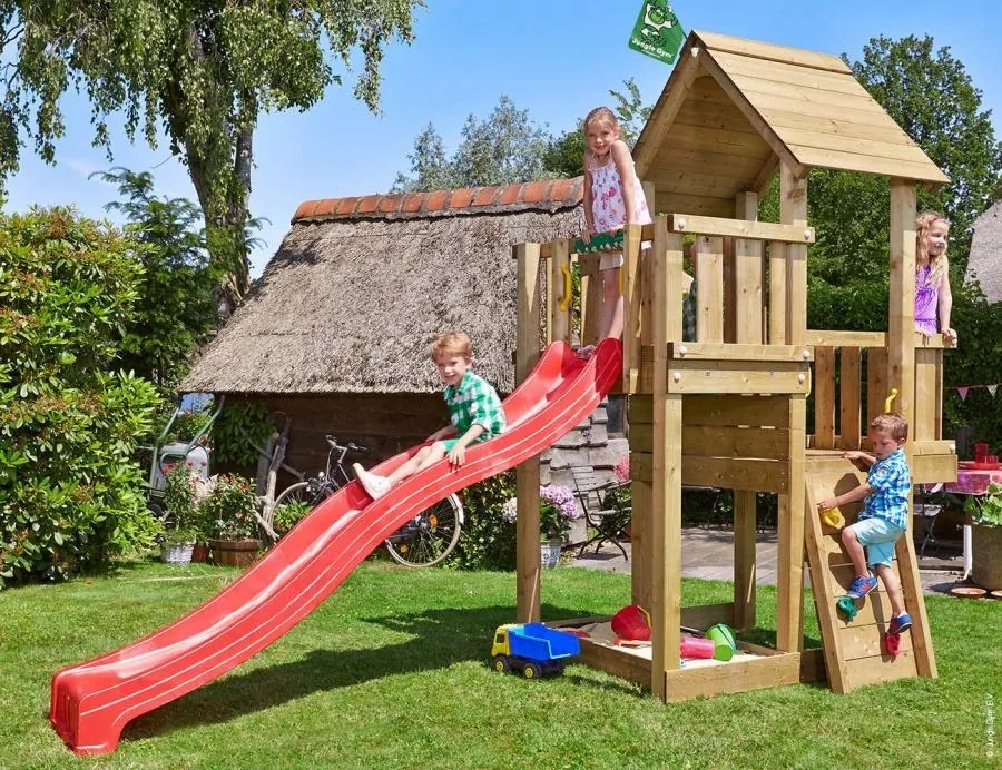 Detské ihrisko Cubby so šmýkalkou