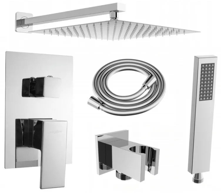 Mexen Uno, podomietkový sprchový set DR02, chrómová, 71435DR02-00
