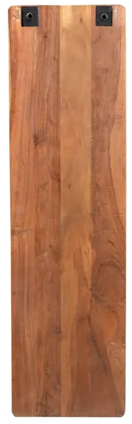 furniture-nabytek.cz - Masívna kúpeľňová skrinka Kalkata z recyklovaného dreva, lakovaná, viacfarebná – 35×35×125 cm