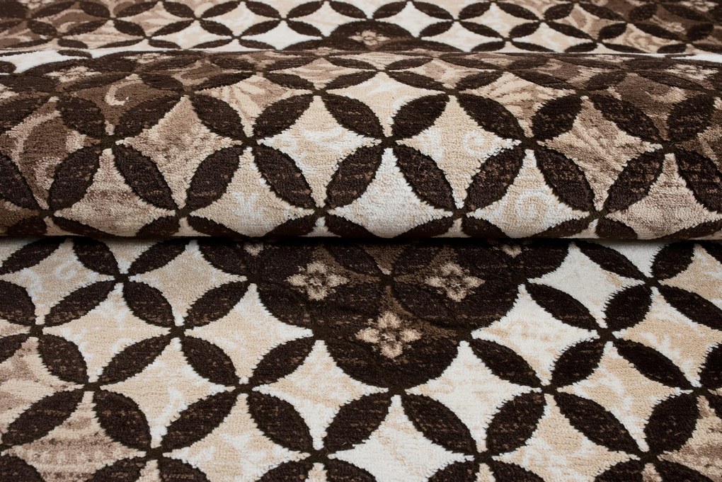 TA Koberec H017A TMAVOHNEDÉ TANGO BOU