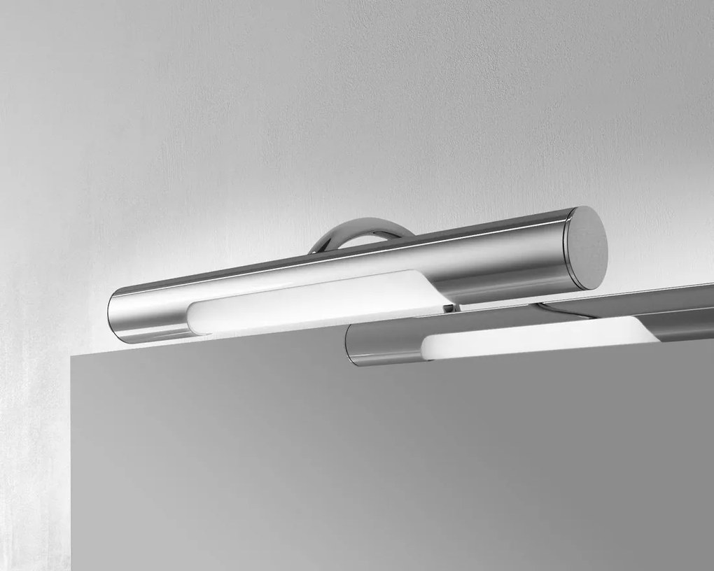 Aqualine, ANDREA LED nástenné svietidlo 5W,, 284mm, 230V, chróm, E26716CI