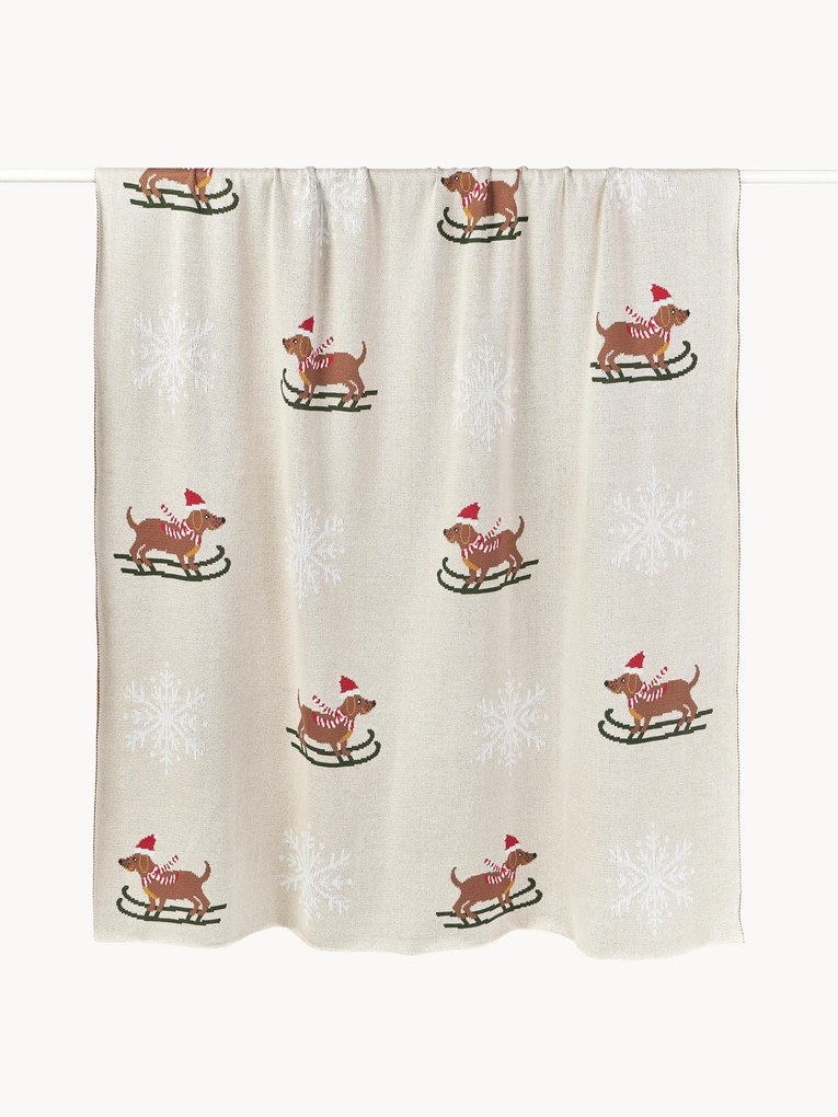 Bavlnená deka so zimným motívom Buddy