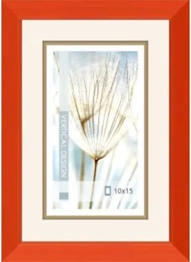 Fotorámik Giulia 10x15 cm, oranžový%