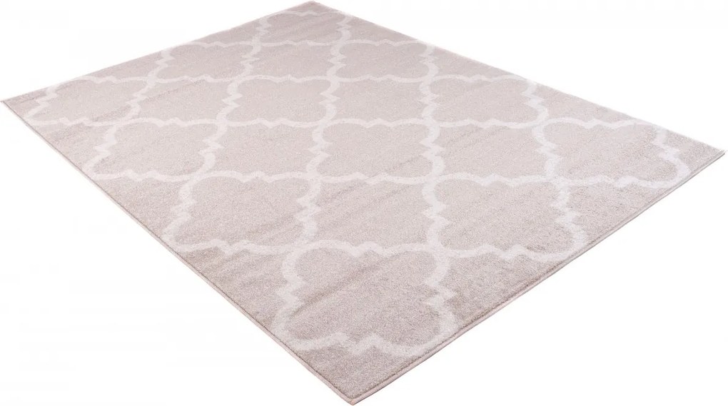 TA Koberec L386A KRÉMOVÉ SÁRÍ Rozmer: 240x330 cm