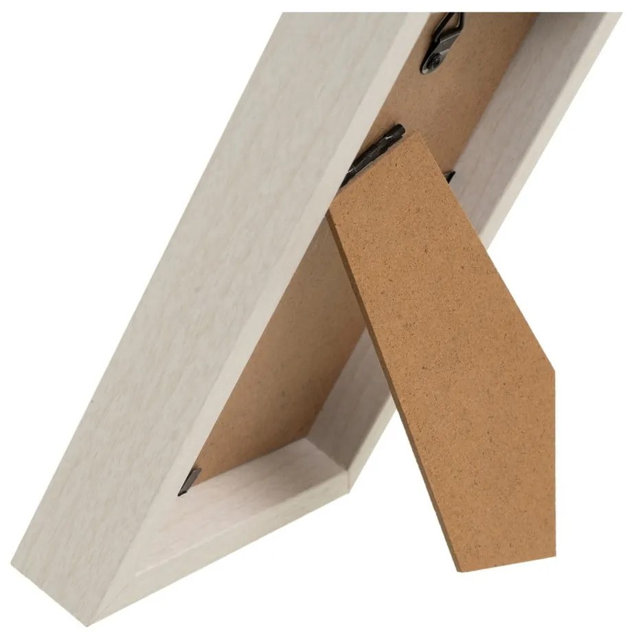 Biely stojací/na stenu rámček 12,5x17,5 cm Sencillo – Casa Selección