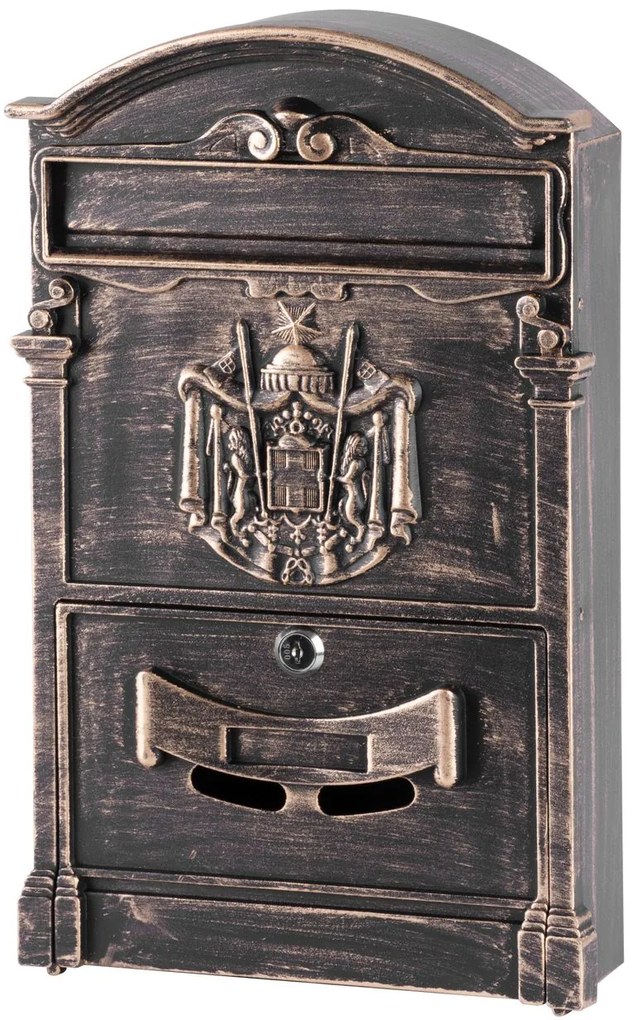 Poštová schránka GLA-Alu Antique bronze, hliníková