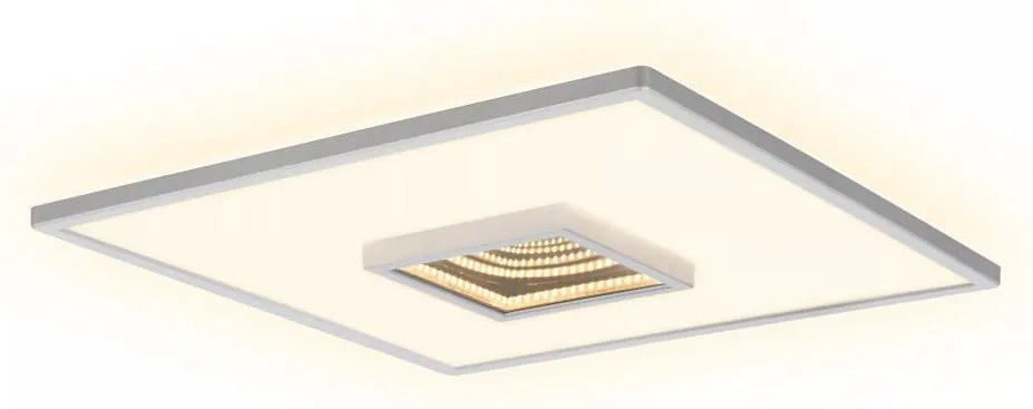 Briloner 3848014 - LED stropné svietidlo TORO LED/18W/230V 42x42 cm matný chróm