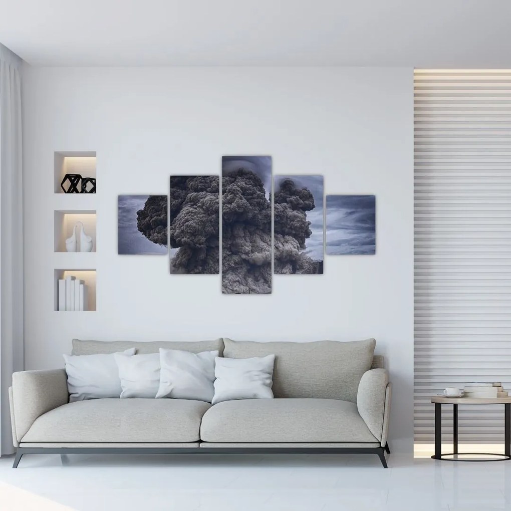 Obraz - Sopečná erupcia (125x70 cm), 40 ďalších rozmerov