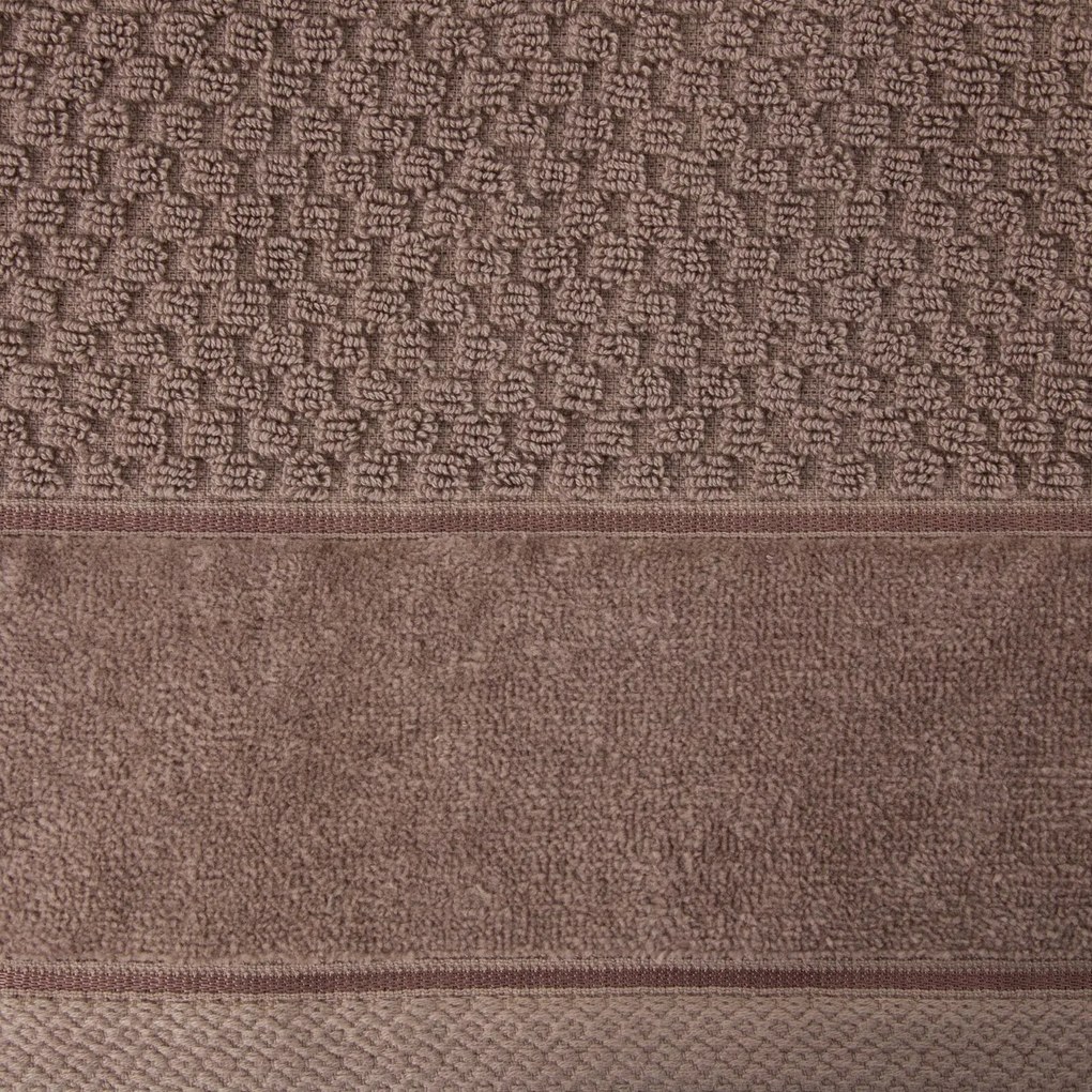 BAVLNENÝ UTERÁK FRIDA 50X90 CM SVETLOHNEDÁ