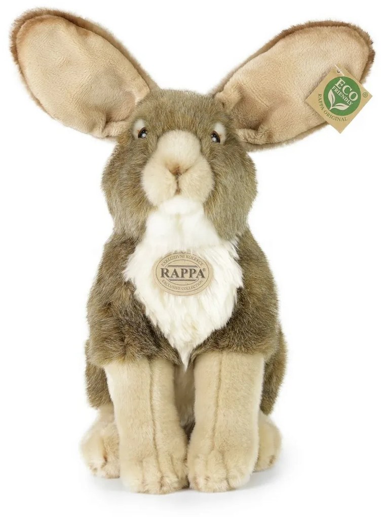 Rappa Plyšový zajac, 30 cm ECO-FRIENDLY