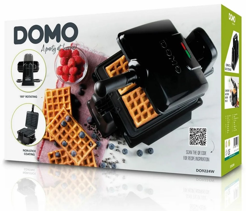 DOMO DO9224W ručná vaflovačka