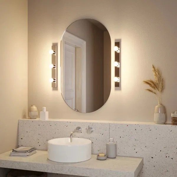 Paulmann 80096 - 3xE14/40W IP44 Kúpeľňové osvetlenie zrkadla REGULA 230V chróm