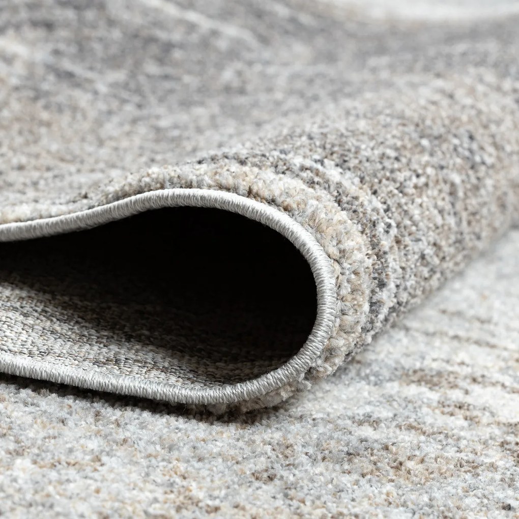 Dywany Łuszczów, Kusový koberec Fusion 9617 dark grey/brown, 120x170, šedá, kancelária