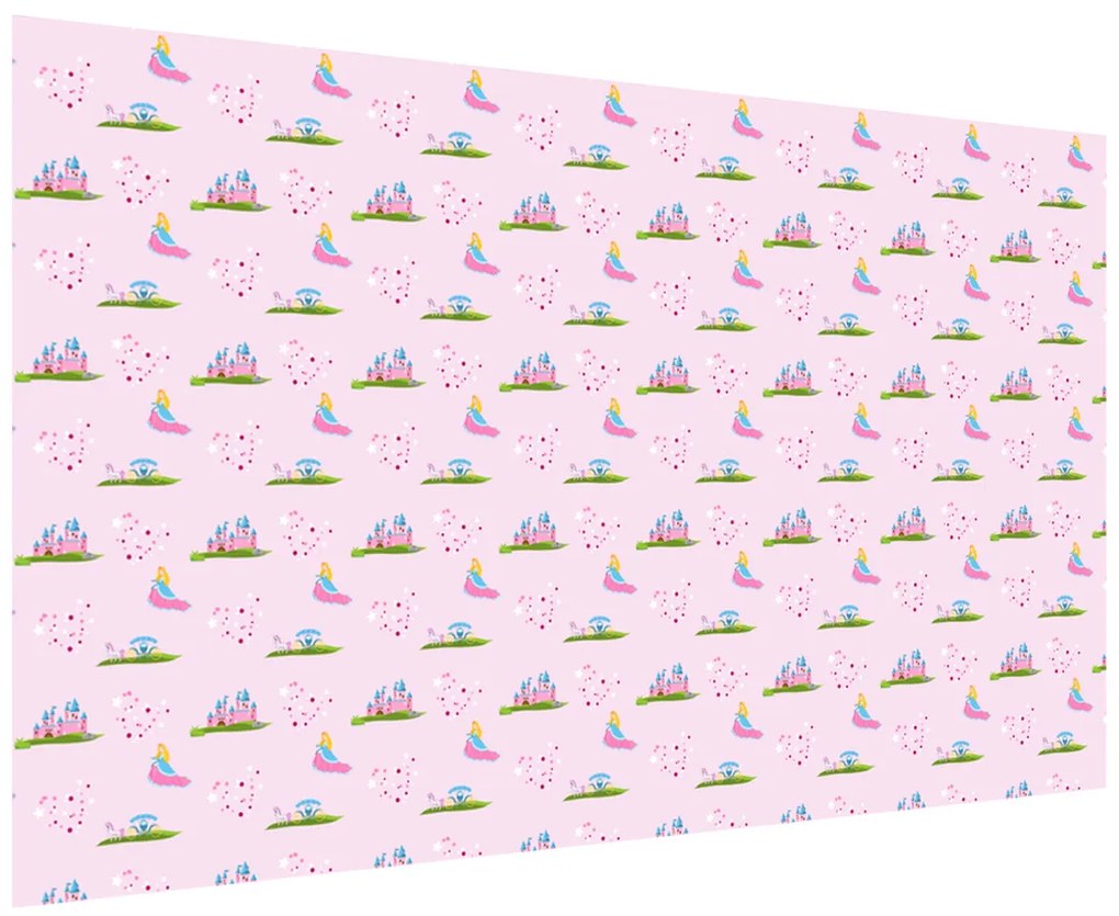 Gario Fototapeta Farebné princezny Materiál: Samolepiaca, Rozmery: 110 x 200 cm