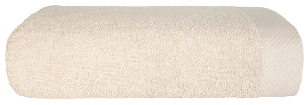 Bavlnený froté uterák BOHO 50x90 cm krémový