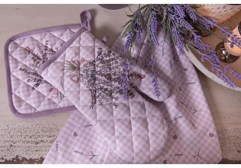 Chňapka Lavander Garden - 20*20 cm