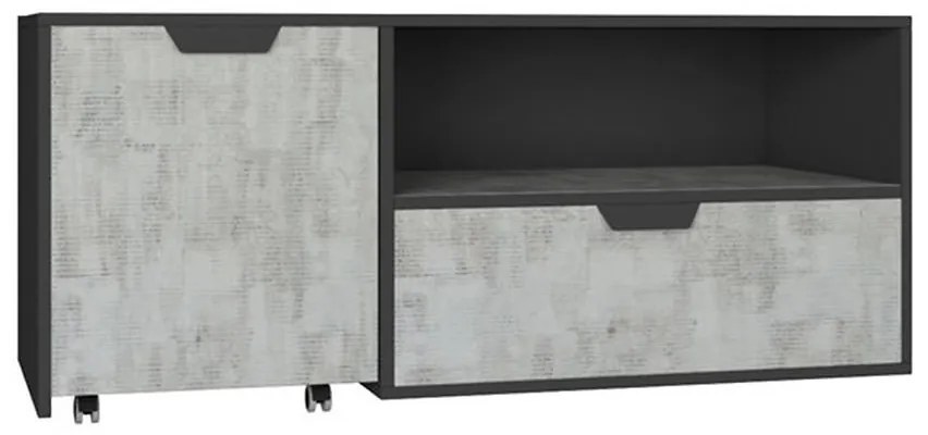 TV stolík Nano Na10 Dub Enigma/Grafit