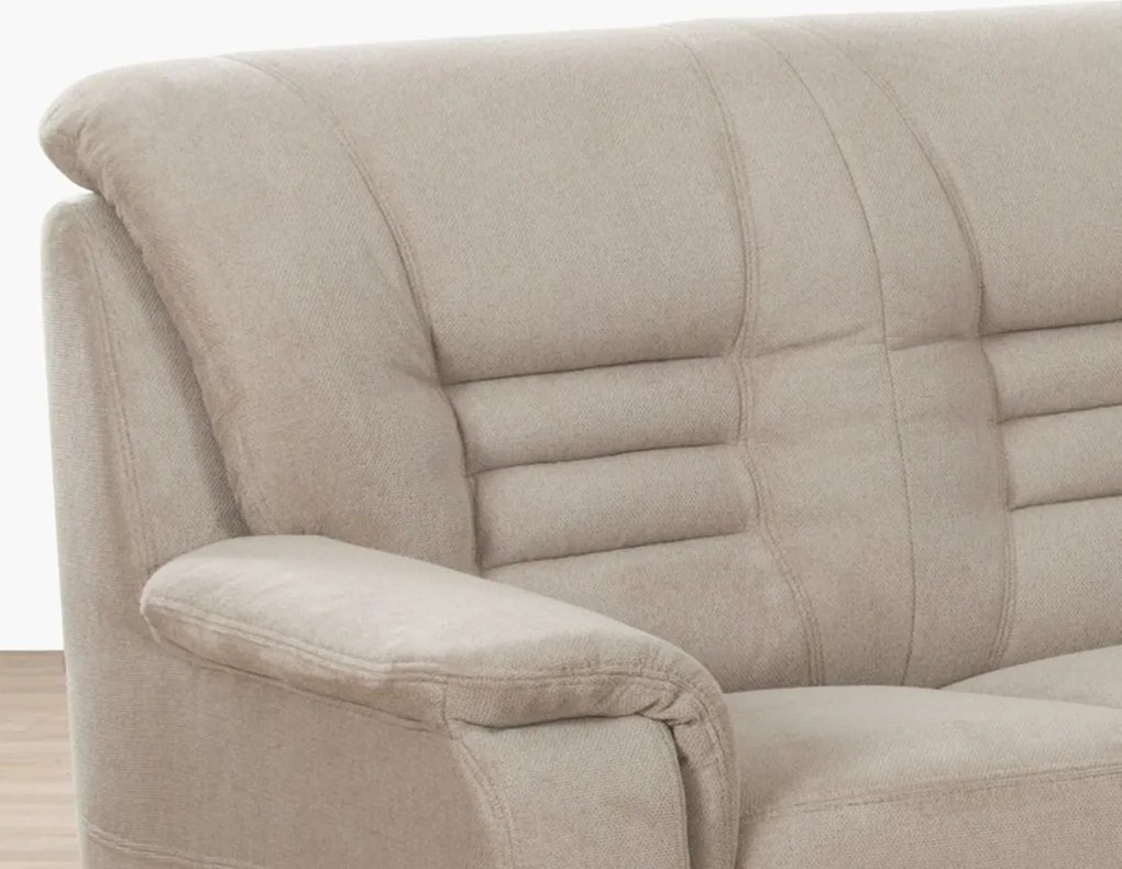 Dvojsedák Merlin, béžová látka