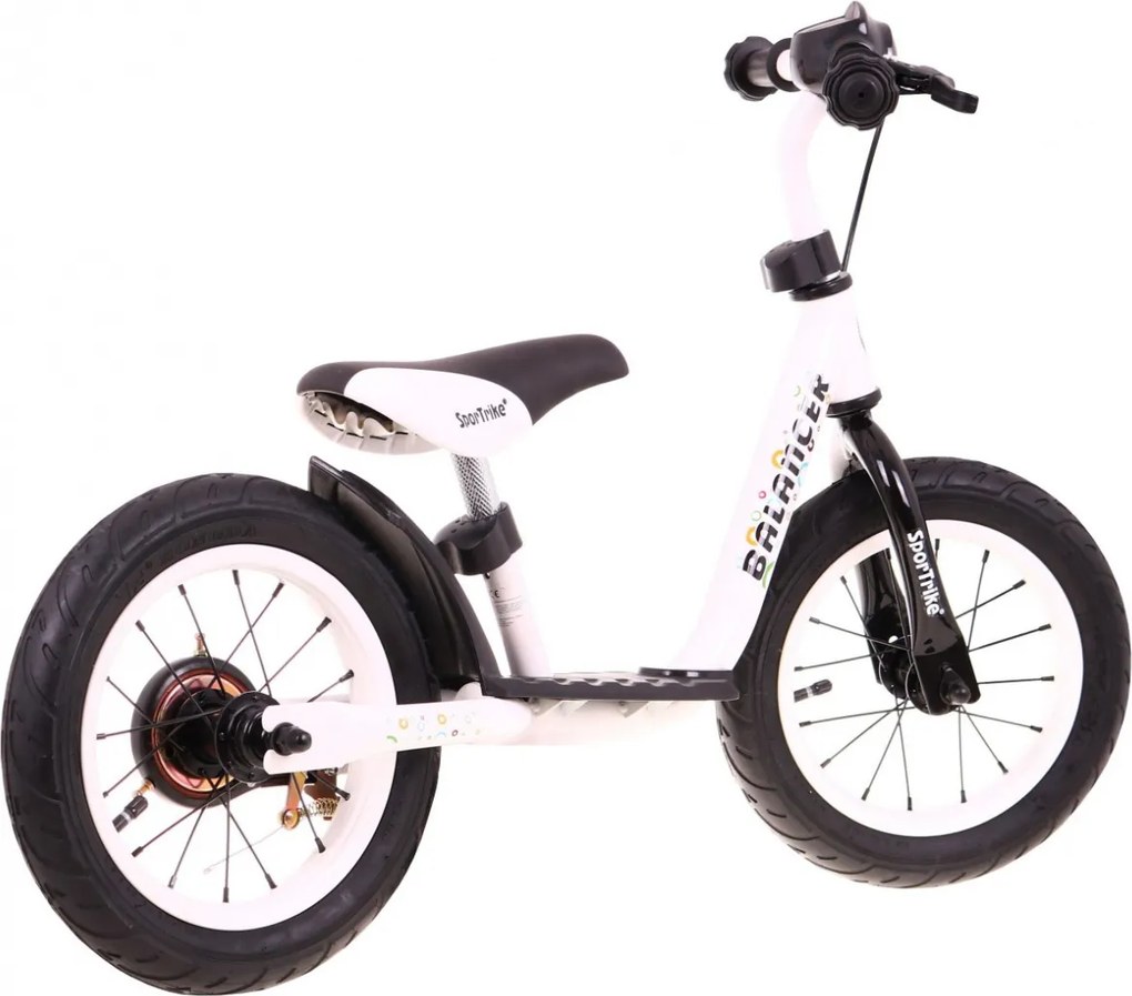 Ramiz Detské odrážadlo SporTrike Balancer biele - prvý bicykel na učenie jazdy