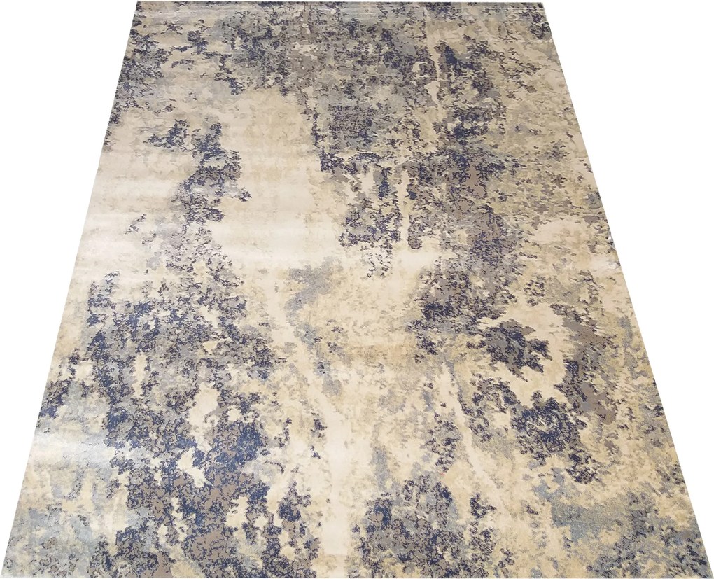 DY Béžový moderný koberec s abstraktným vzorom Milas PRI 11C-CB