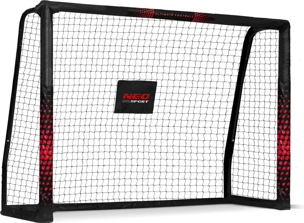 Neo-Sport Futbalová bránka 180 x 120 x 60 cm NS-463 čierno-červená