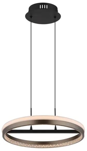 Globo 67179H - LED závesné svietidlo na lanku DELLA LED/40W/230V 3000/4000/6000K priemer 39,7 cm