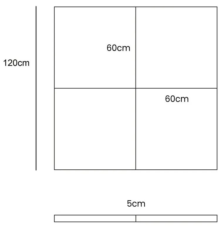Hnedá detská hracia podložka 120x120 cm – Meowbaby