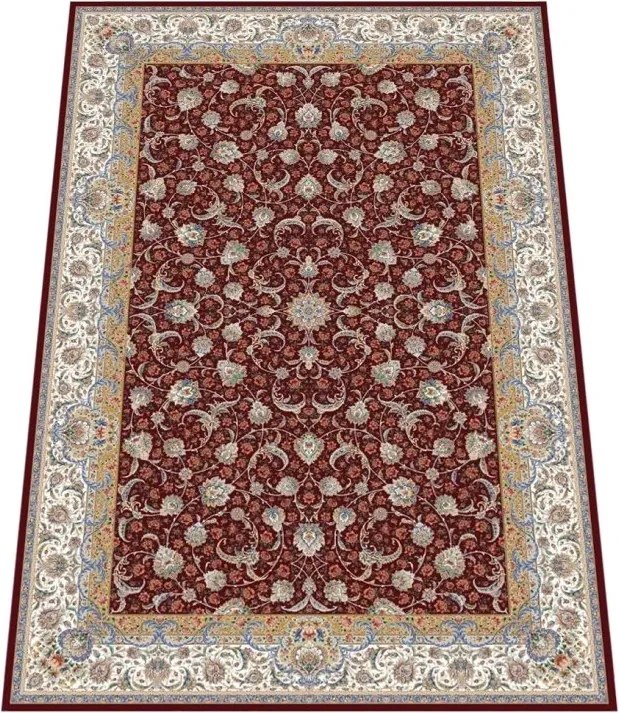 BE Koberec Sultan 1200 Red – červený obdĺžnikový Rozmer: 150x225 cm