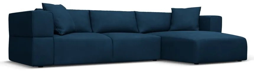 Modrá rohová pohovka, pravý roh Esther - Milo Casa