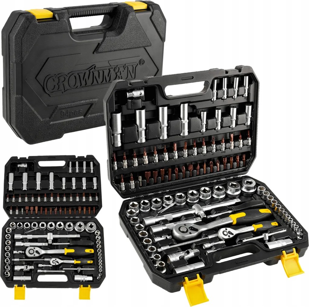 CROWNMAN Box na náradie 94 položiek