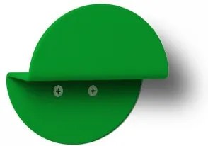 Jansen Display Nástenný okrúhly vešiak, modrý zelená
