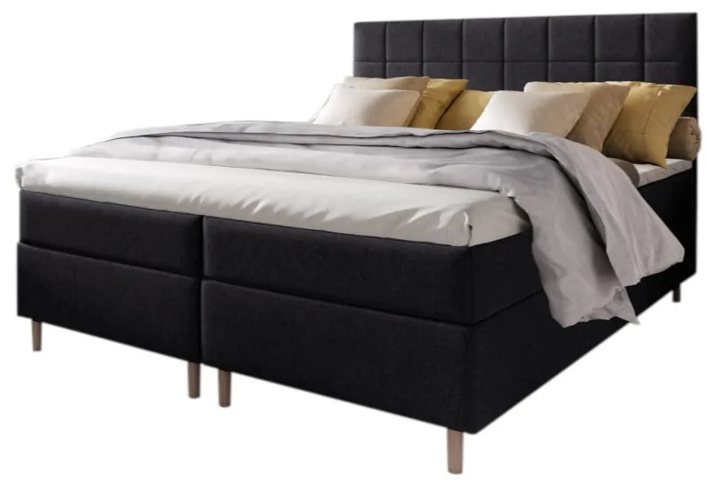 Čalúnená posteľ boxspring IBIZA, 160x200, inari 100