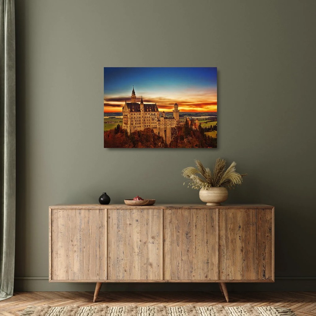 Sklenený obraz - Tyskland (70x50 cm)