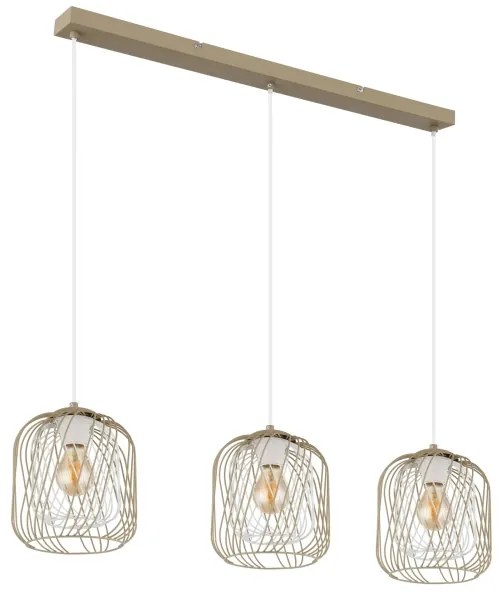 Globo 15965-3H - Závesný luster na lankách DICHTI 3xE27/40W/230V